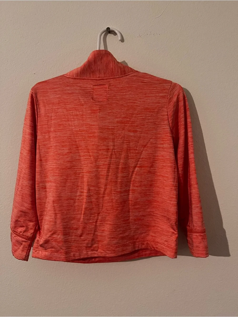 GAP Kids 3 years toddler Coral Heather Quarter-Zip Pullover Top